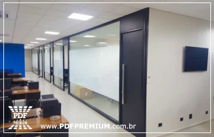 divisórias vidro junta seca Amparo preço