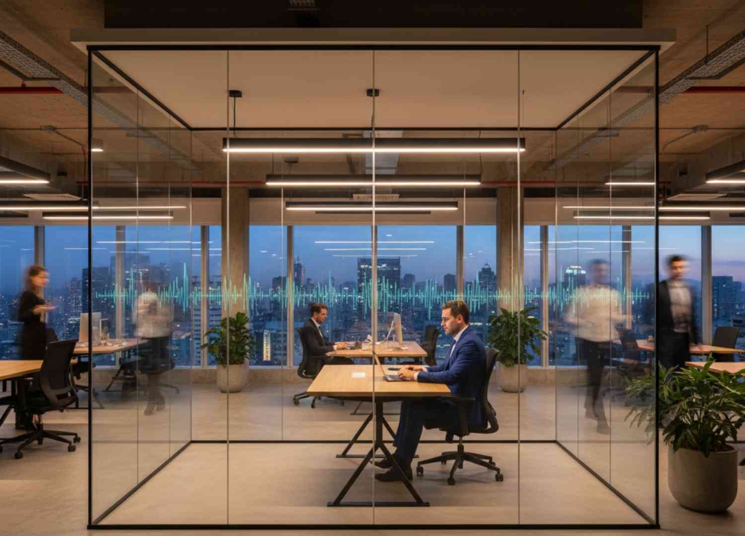 O Silêncio que Inspira: Neuroarquitetura e o Papel das Divisórias de Vidro Acústicas no Bem-Estar Cognitivo em São Paulo e Santo André