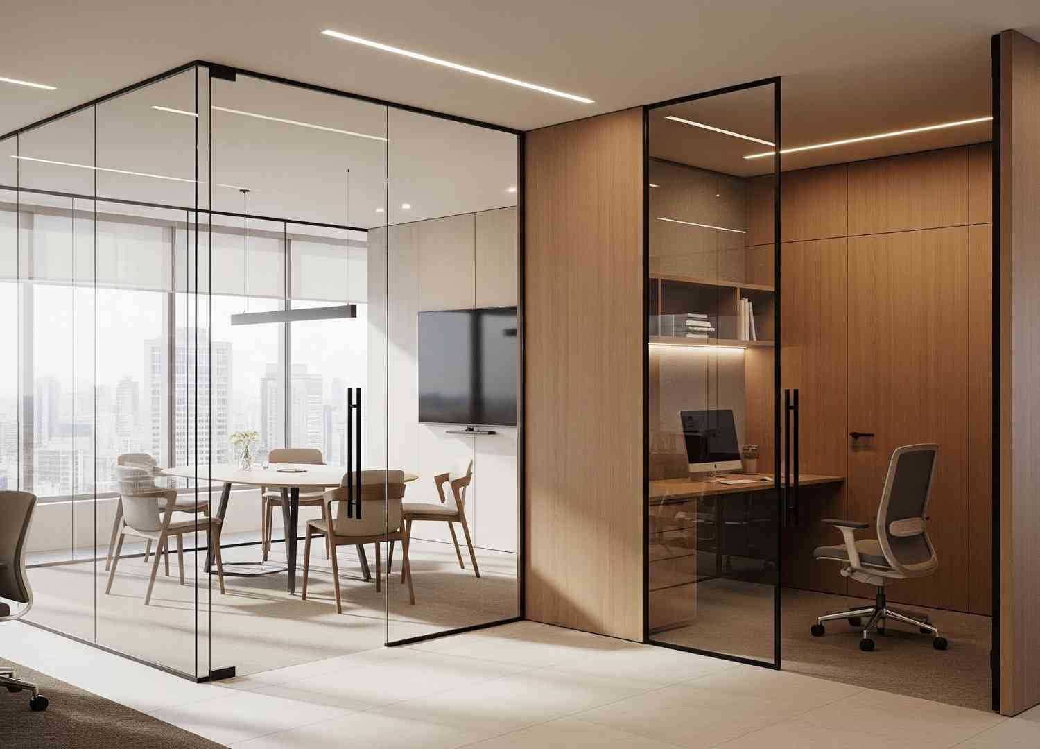 O Silêncio que Inspira: Neuroarquitetura e o Papel das Divisórias de Vidro Acústicas no Bem-Estar Cognitivo em São Paulo e Santo André