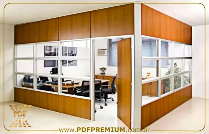 fábrica divisórias vidro madeira mdf piracicaba